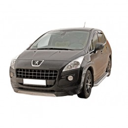 Защита ПОРОГОВ c алюм. листом (d63,5) PEUGEOT 3008 (арт. 1699 K)