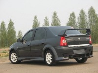 Бампер задний Тюнинг "Renault Logan Power DM F2"