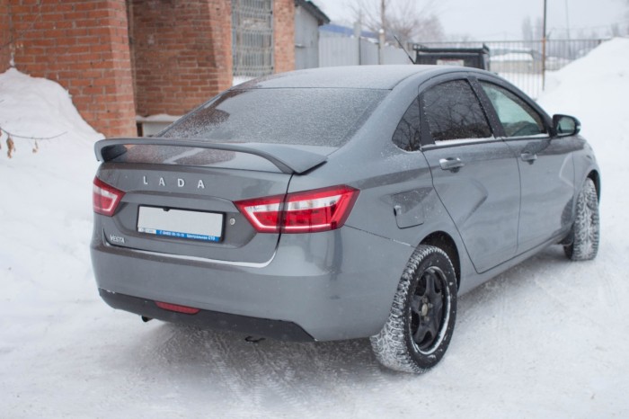 Спойлер "EVO VTS" Лада Веста (0043)