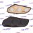Подиумы Toyota Camry (4-х компонентные, 20х20х20х РУПОРНЫЙ ТВИТЕР), (выпуск  2011-16 г.г.), на обивке срезается подстаканник