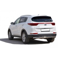 Защита ЗАДНЕГО БАМПЕРА «Коромысло» нерж. (d.51) Kia SPORTAGE (арт. 1952 H)