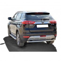 Защита заднего бампера «Труба» (d.51) GEELY ATLAS (арт. 2053 K)