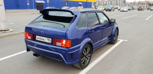 Арки стеклопластиковые задние "APEX AVR" ВАЗ 2114