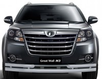 Защита переднего бампера двойная с углами Ø63/51мм (ППК) GREAT WALL HOVER H3 2014-2016