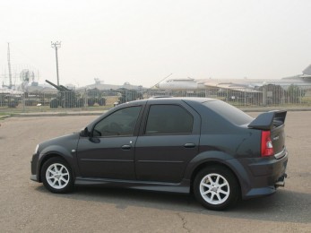 Пороги (к-т) "Power DM F2" Renault Logan