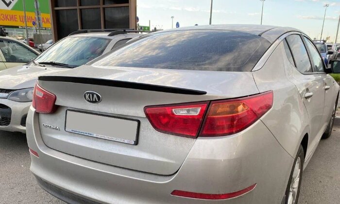 Лип спойлер KIA Optima 3 седан (0066)