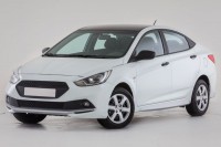 Бампер передний Hyundai Solaris