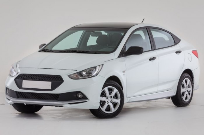 Бампер передний Hyundai Solaris