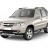Защита порогов с накладками Ø63мм (НПС) Chevrolet NIVA 2009-2020/ LADA NIVA 2020-