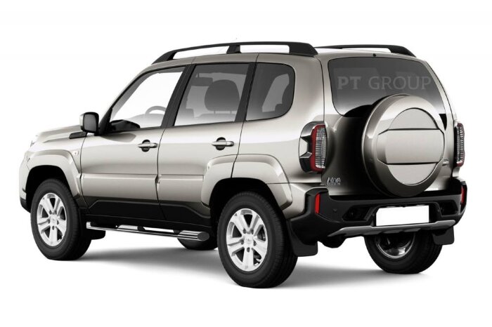 Защита порогов с накладками Ø63мм (НПС) LADA NIVA Travel 2021-/ LADA NIVA 2020-/CHEVROLET Niva 2009-2020 (LNT-21-220314.00)
