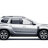 Защита порогов прямая Ø63 мм (ППК) RENAULT Duster 2021-
