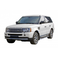 Защита ПОРОГОВ с алюм. листом d63,5 Range Rover НЕРЖ