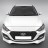 Бампер передний "QUANT ROMB" Hyundai Solaris-2