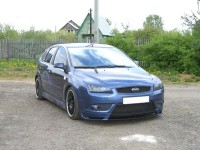 Разводка (без насадок) на две стороны для Диффузора Ford Focus 2 Sport хэтчбек 