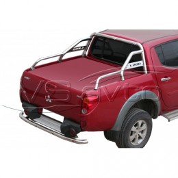 Дуга багажника с боковой поддержкой, нерж. (d63,5) MITSUBISHI L200 (арт. 0609 Н)