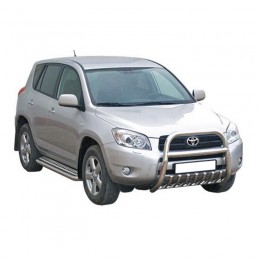 ПЕРЕДОК с доп. защитой двигателя, нерж. (d63,5) TOYOTA RAV IV (арт. 0619 Н)