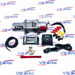 Лебедка автомобильная T-MAX EW-6500 OFF-ROAD Improved 12В