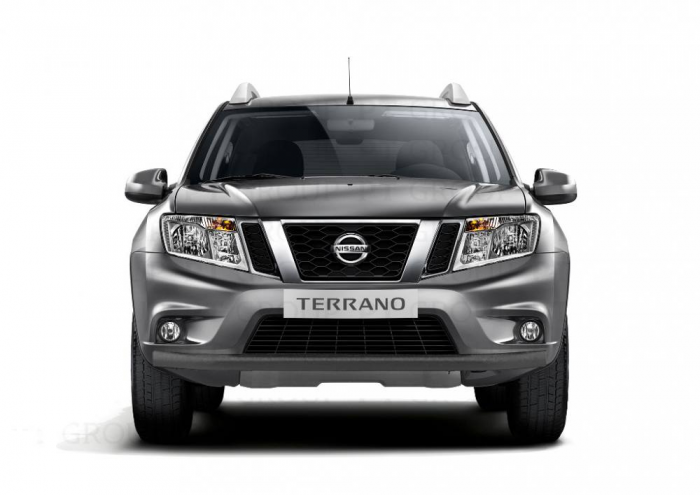 Защита переднего бампера одинарная Ø63мм (ППК) RENAULT Duster 2016-20/ NISSAN Terrano 2014-