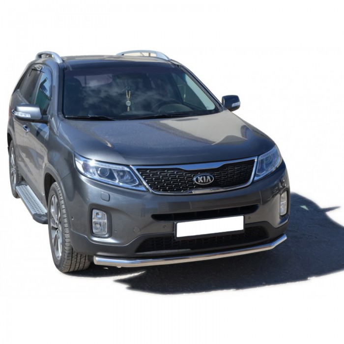 Защита ПЕРЕДА «Труба», d63,5 Kia SORENTO ОКРАШ