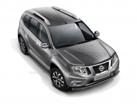 Защита порогов с алюм. площадкой Ø51мм «Эстонец» (ППК) RENAULT Duster 2012-/ NISSAN Terrano 2014-