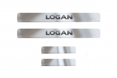 Накладки в проем дверей (4шт) НПС RENAULT LOGAN 2014-