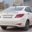 Спойлер широкий Hyundai Solaris седан (0028)