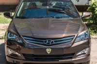 Реснички Hyundai Solaris (0026)