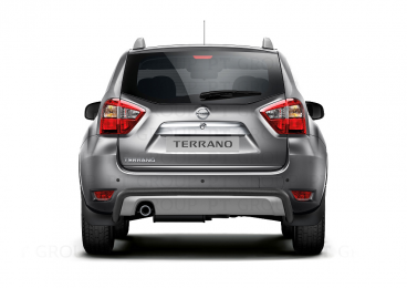 Защита заднего бампера Ø51мм (ППК) RENAULT Duster 2012-/ NISSAN Terrano 2014-