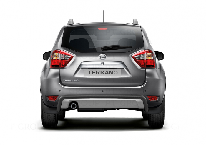 Защита заднего бампера Ø51мм (ППК) RENAULT Duster 2012-/ NISSAN Terrano 2014-