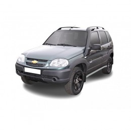 Защита порогов усиленная «Труба» (d.60) Chevrolet NIVA RS, NIVA Travel (арт. 3125RS)