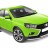 Защита переднего бампера двойная Ø51/51мм (НПС) LADA Vesta SW Cross 2017- (LSC220201)