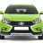 Защита переднего бампера двойная Ø51/51мм (НПС) LADA Vesta SW Cross 2017- (LSC220201)