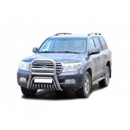 ПЕРЕДОК с защитой двигателя, нерж. (d63.5) Toyota Land Cruiser 200 (арт. 1898 H)