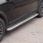 Защита порогов с алюм. площадкой Ø51мм (НПС) LADA Vesta SW Cross 2017- (LSC220302)