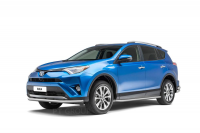Защита порогов с алюм. площадкой Ø51мм (НПС) TOYOTA RAV4 2013-2018 (TRV220302)