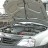 Упор капота (газовый) Renault Logan (2004-н.в.), Lada Largus (2012-н.в.)