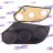 Подиумы Chevrolet Cruze (4-х компонентные, 20х16х16х РУПОРНЫЙ ТВИТЕР)
