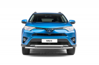 Защита переднего бампера двойная Ø63/63мм (НПС) TOYOTA RAV4 2013-