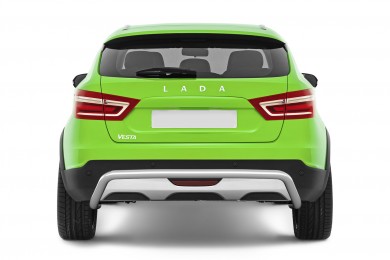 Защита заднего бампера Ø51мм (НПС) LADA Vesta SW Cross 2017- (LSC220101)