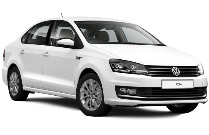 Коврики EVA на VOLKSWAGEN POLO V седан автомат 2009 - 2020