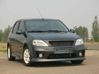 Капот стеклопластиковый (Стандарт) Renault Logan (под окраску)