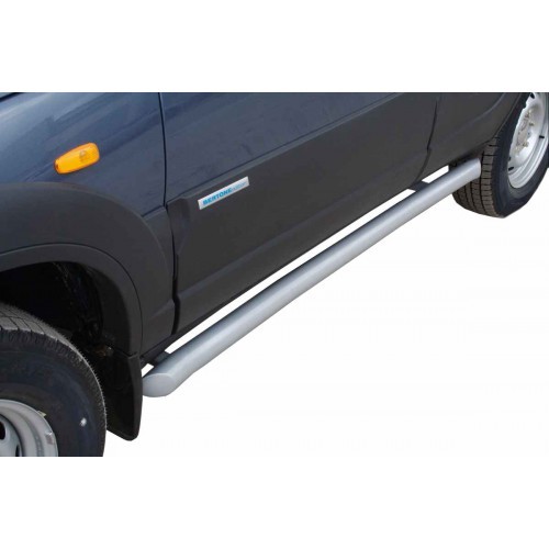 Пороги «Труба изогнутая» 2123 "Шеви" RS, Niva Travel (арт. 0158 RS) 